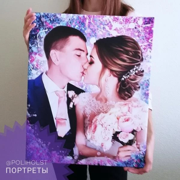 Фото Дрим-арт портрет по фото на холсте
