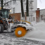 Механизированная уборка снега 