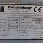 Фото №2 Пневмонагнетатель Putzmeister M760 D 2005 года