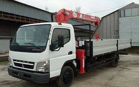 Фото Услуги манипулятора Mitsubishi Fuso Canter