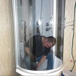 Фото №3 Установка душевых кабинок. 