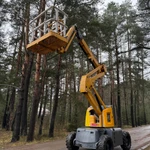 Фото №3 Коленчатый дизельный подъемник 12 м haulotte