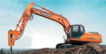 Фото №2 Аренда экскаватора с гидромолотом doosan 250