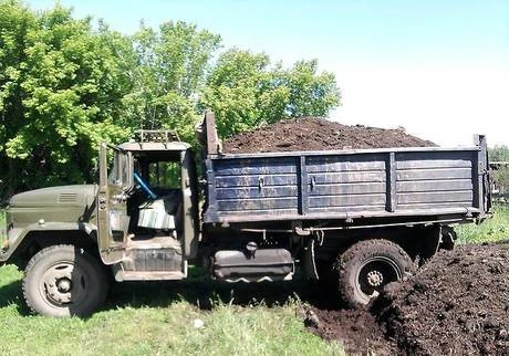 Фото Перегной, навоз, плодородный чернозем доставка