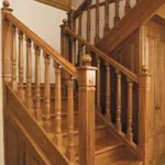 Лестницы деревянные / ремонт квартир