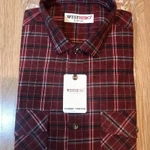 Фото №8 Новые тёплые мужские байковые рубашки