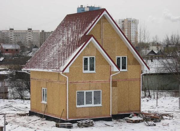 Фото Строительство домов из СИП панелей