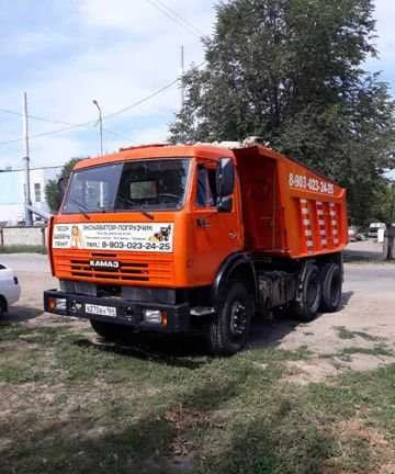 Фото Услуги самосвала камаза евро2 15 кубов