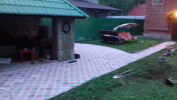 Фото Укладка тротуарной плитки и Плитняка