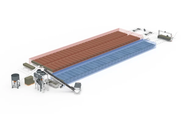Фото Новая линия по производству газобетона серии «Конвейерная с автоматизацией» АСМ-100КА
