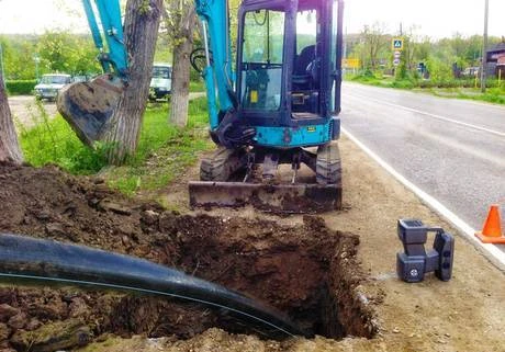 Фото Водопровод Канализация Прокол под дорогой