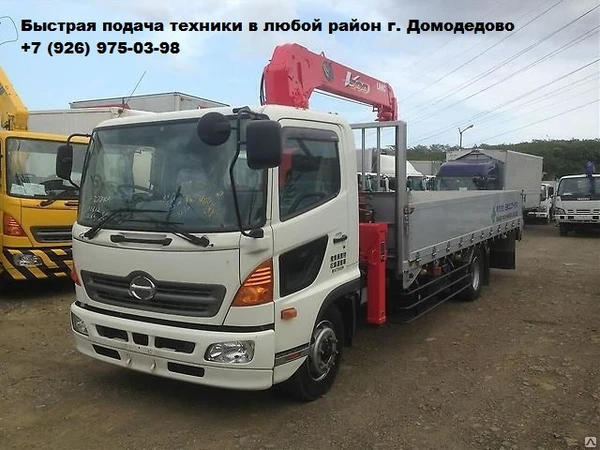 Фото Манипулятор  услуги перевозки 