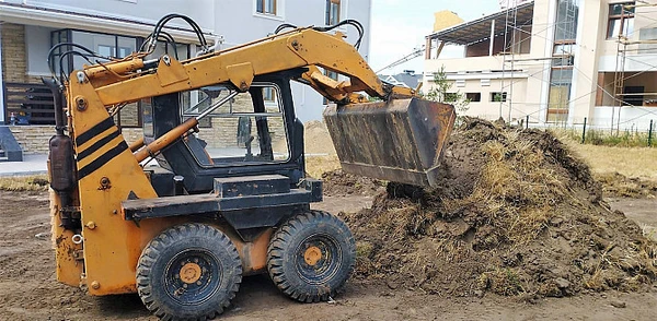 Фото Аренда минипогрузчика в Казани минипогрузчика барсик мксм