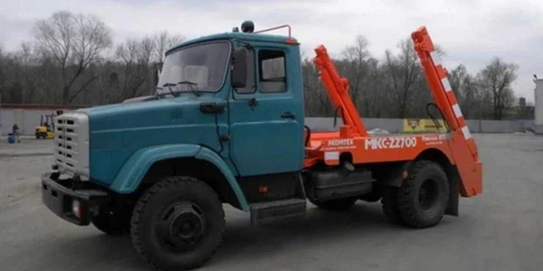 Фото Вывоз мусора газель контейнер 