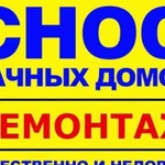 Снос домов,построек.Демонтаж.Расчистка участка