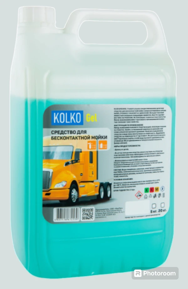 Фото Автошампунь kolko Гель