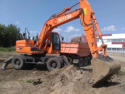 Фото Услуги, аренда экскаватор Doosan DX160