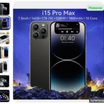 Фото №3 Смартфон i 15 Promax 7.3 дюйм смартфоны Русская версия+i 15 Promax чехол 16/512