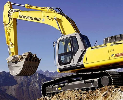 Фото Услуги гусеничного экскаватора NEW HOLLAND KOBELCO E 385