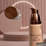 Фото №2 Bronzer Body Foundation 100 ml шиммер для тела Крем бронзатор хайлайтер для тела