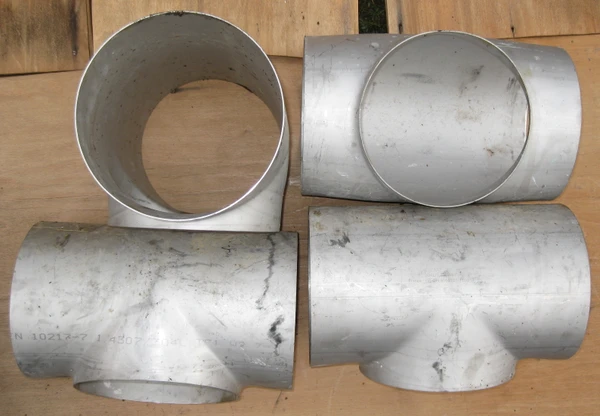 Фото Тройники нержавеющие​ 219 х 2