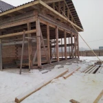 Фото №6 Брусовые,кровельные работы.