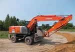 фото Аренда колёсного экскаватора Hitachi ZX170W