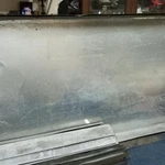 Фото №3 ЛИСТЫ - КРЫШКИ оцинкованные, толщина 0,9-1мм, размеры: 1м*2м., 2 штуки