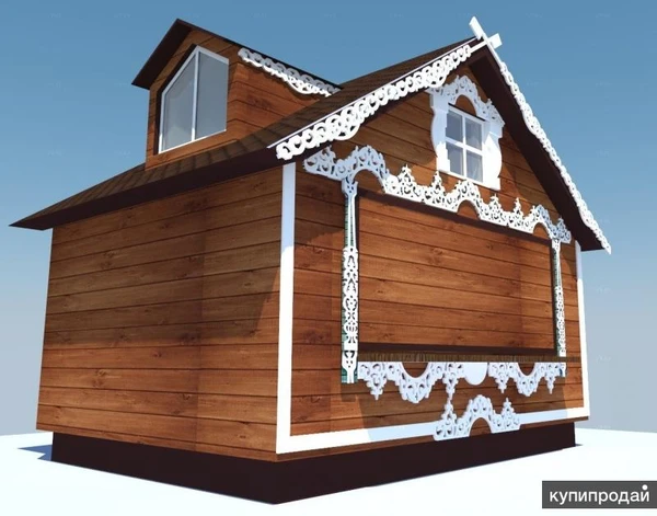 Фото Строим ярмарочные павильоны.