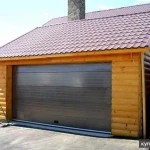 Фото №5 Секционные подьемные рулонные ворота