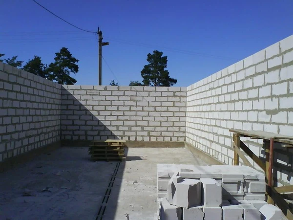 Фото Строительство гаражей.