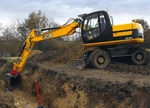 фото Экскаватор колесный полноповоротный аренда от собственника.