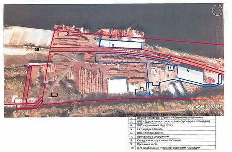 Фото Терминал в порту г. Владивосток.