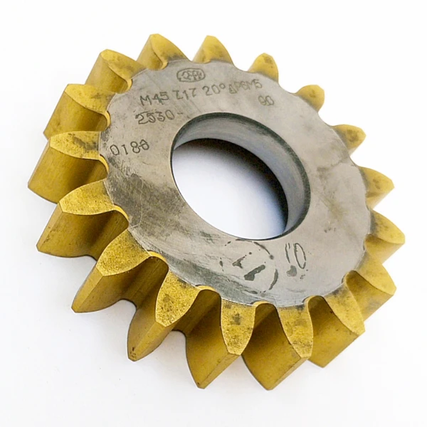 Фото Долбяк 2530-0186 дисковый прямозубый м4,5 20° Кл-А Z=17 Р6М5 ГОСТ 9323-79