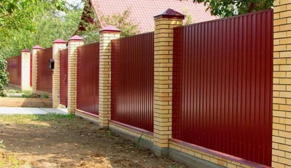 Фото Заборы , фундаменты,ворота ,калитки 