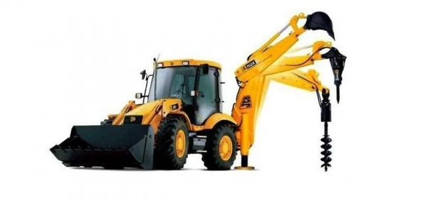 Фото Экскаватор-погрузчик JCB 4CX c гидромолотом