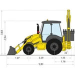Фото №4 Аренда экскаватора погрузчика JСВ, New Holland
