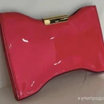 фото Alexander McQueen Клатч большой розовый лак