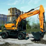 Колесный экскаватор Hyundai R180W-9S