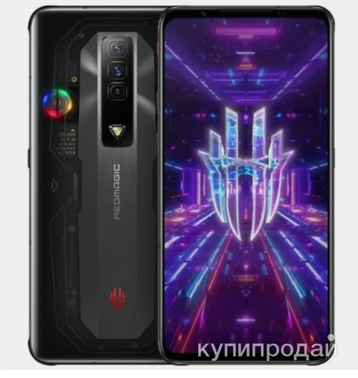 Фото ZTE Смартфон Nubia RedMagic 7 18/256Gb (Supernova) 18/, черный новинка