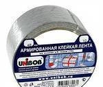 фото Клейкая лента армированная 48 мм х 40 м Unibob (черная)