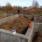 Фото №16 Фундамент, бетонные работы, монолитные работы