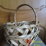 Фото №5 Корзина плетёная