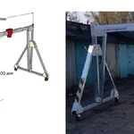 фото Грузоподъемная  Система «МППУ-1000у».Кран алюминиевый козловой.