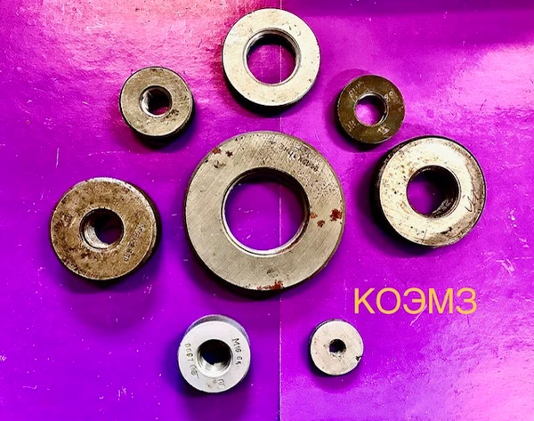 Фото Калибр кольцо резьбовое