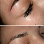 Permanent tattoo brow