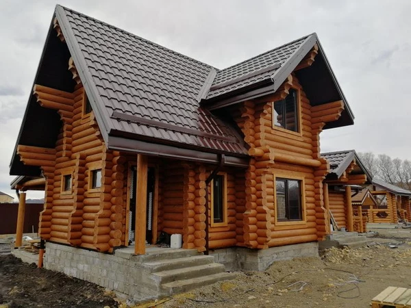 Фото Строительство срубов, деревянных домов 