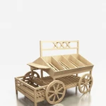 Фото №6 Витрина тележка для магазинов и ярмарок