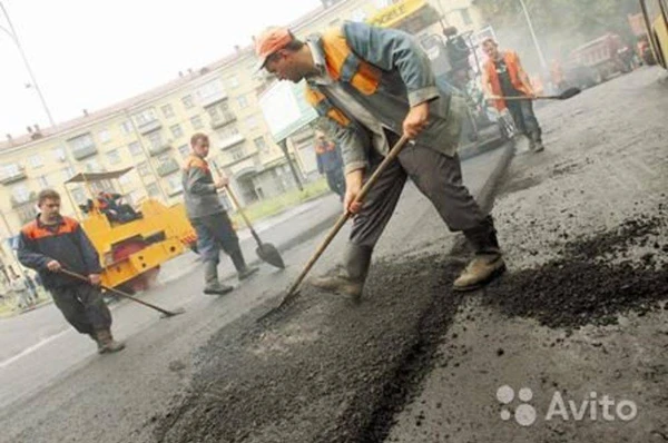 Фото Асфальтирование, укладка асфальта