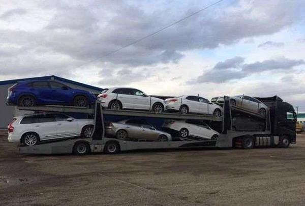 Фото Перевозка автомобилей автовозами